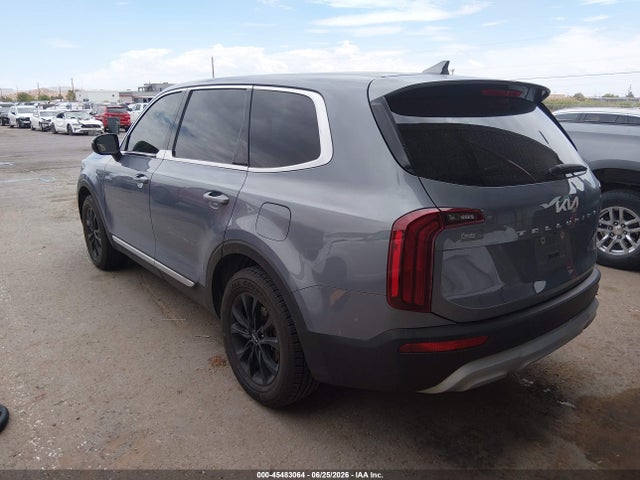 45483064 :رقم المزاد ، 5XYP24HC5NG262502 vin ، 2022 Kia Telluride Lx مزاد بيع