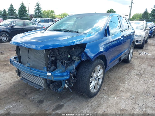 45483069 :رقم المزاد ، 2FMPK4K99MBA05080 vin ، 2021 Ford Edge Titanium مزاد بيع