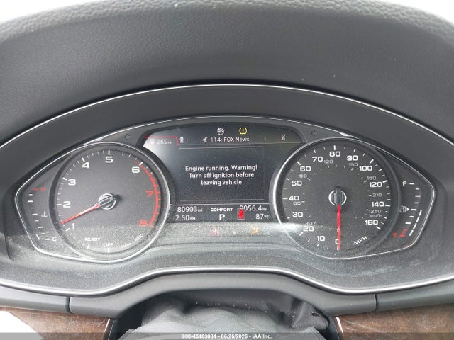 2019 Audi Q5 45 Premium მანქანა იყიდება აუქციონზე, vin: WA1ANAFY1K2143758, აუქციონის ნომერი: 45483084