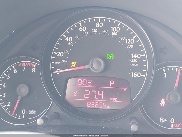 45483095 :رقم المزاد ، 3VWJP7AT6CM660611 vin ، 2012 Volkswagen Beetle 2.5l مزاد بيع
