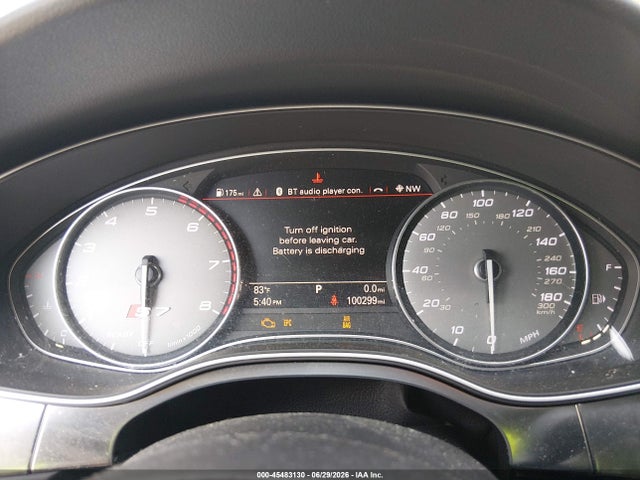 Продажа на аукционе авто 2016 Audi S7 4.0t (s Tronic) (no Longer Available For Ordering), vin: WAUW2AFC2GN100557, номер лота: 45483130