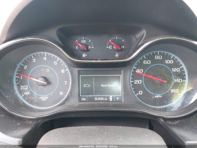 Aukcja sprzedaży 2016 Chevrolet Cruze Lt Auto, vin: 1G1BE5SM0G7237928, numer aukcji: 45483194