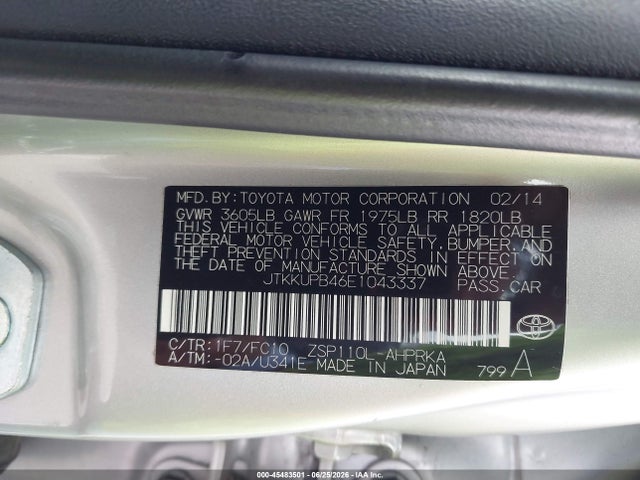 Scion XD 2014 JTKKUPB46E1043337 Image 9