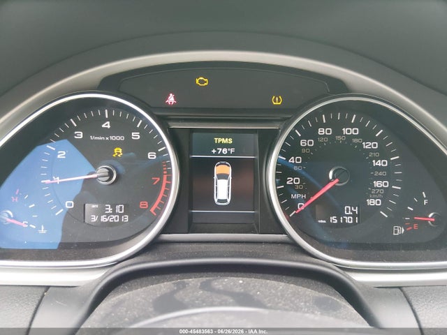 45483563 :رقم المزاد ، WA1LGAFE6FD006477 vin ، 2015 Audi Q7 3.0t Premium مزاد بيع