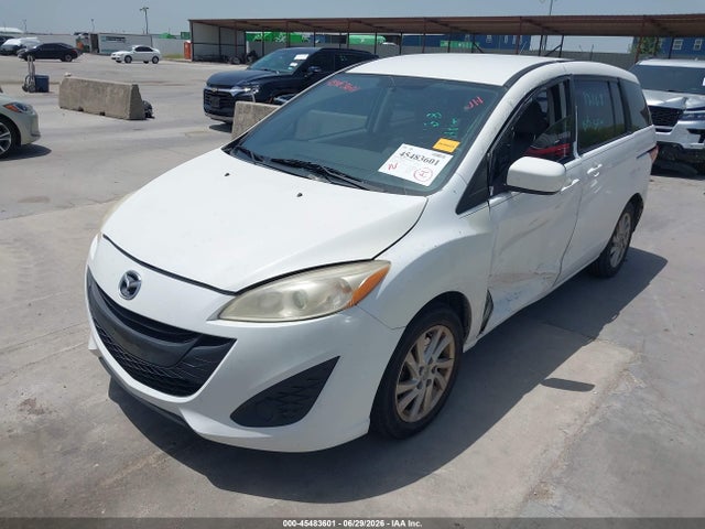 45483601 :رقم المزاد ، JM1CW2BL7C0105461 vin ، 2012 Mazda Mazda5 Sport مزاد بيع