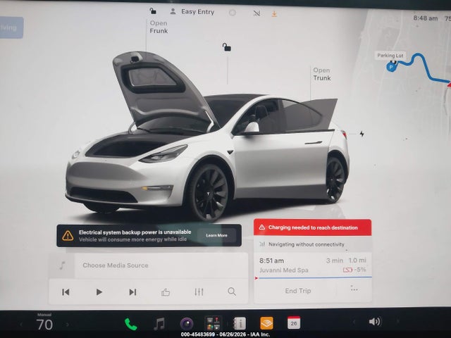 Продаж на аукціоні авто 2023 Tesla Model Y, vin: 7SAYGDEE2PF792211, номер лоту: 45483699