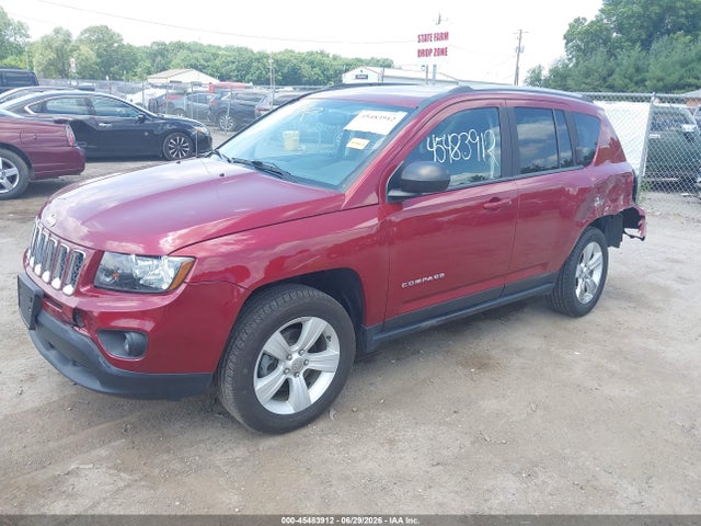 2016 Jeep Compass Sport მანქანა იყიდება აუქციონზე, vin: 1C4NJDBB1GD723335, აუქციონის ნომერი: 45483912