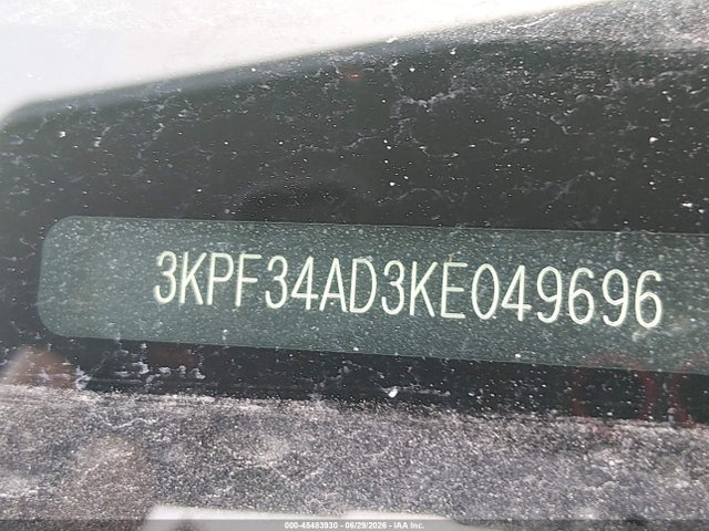 45483930 :رقم المزاد ، 3KPF34AD3KE049696 vin ، 2019 Kia Forte S مزاد بيع