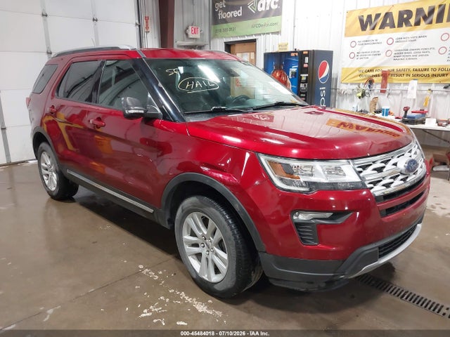 45484018 :رقم المزاد ، 1FM5K8D83KGA72718 vin ، 2019 Ford Explorer Xlt مزاد بيع