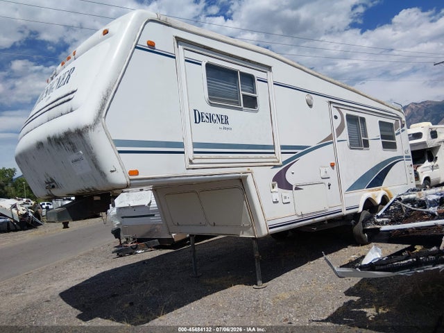 Aukcja sprzedaży 2000 Jayco Designer 2930 5th Whl Travel Trailer, vin: 1UJCJ02P7Y1KV0202, numer aukcji: 45484132