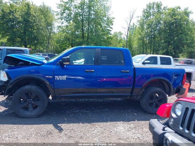 45484156 :رقم المزاد ، 1C6RR7LT7GS267346 vin ، 2016 Ram 1500 Outdoorsman مزاد بيع