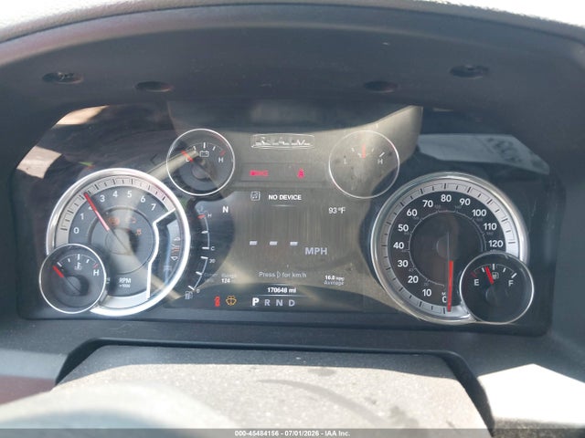45484156 :رقم المزاد ، 1C6RR7LT7GS267346 vin ، 2016 Ram 1500 Outdoorsman مزاد بيع