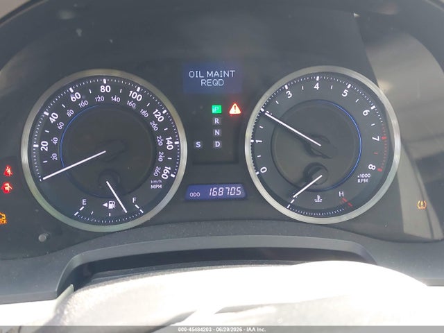 Продаж на аукціоні авто 2012 Lexus Is 250, vin: JTHBF5C21C5183013, номер лоту: 45484203