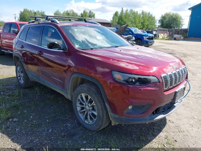 Auction sale of the 2019 Jeep Cherokee Latitude Plus 4x4, vin: 1C4PJMLN8KD229595, lot number: 45484272
