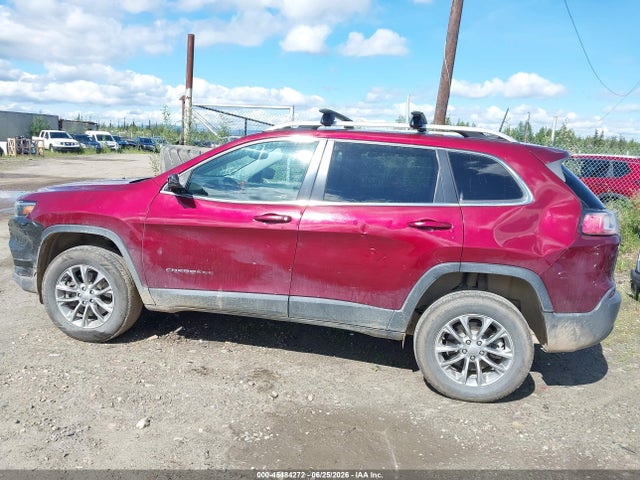 Auction sale of the 2019 Jeep Cherokee Latitude Plus 4x4, vin: 1C4PJMLN8KD229595, lot number: 45484272