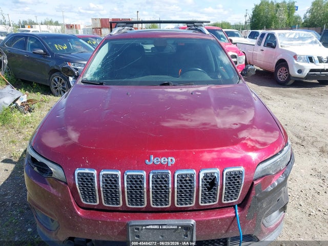 Auction sale of the 2019 Jeep Cherokee Latitude Plus 4x4, vin: 1C4PJMLN8KD229595, lot number: 45484272