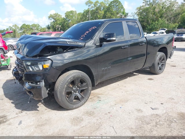 Продаж на аукціоні авто 2021 Ram 1500 Big Horn  4x2 6'4 Box, vin: 1C6RREBT5MN574224, номер лоту: 45484299