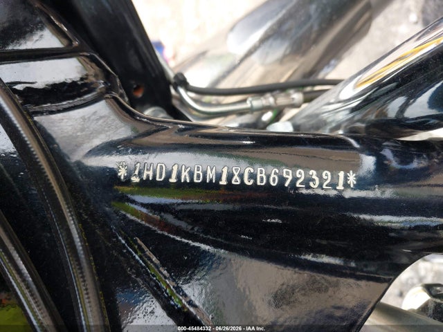 Aukcja sprzedaży 2012 Harley-davidson Flhx Street Glide, vin: 1HD1KBM18CB692321, numer aukcji: 45484332