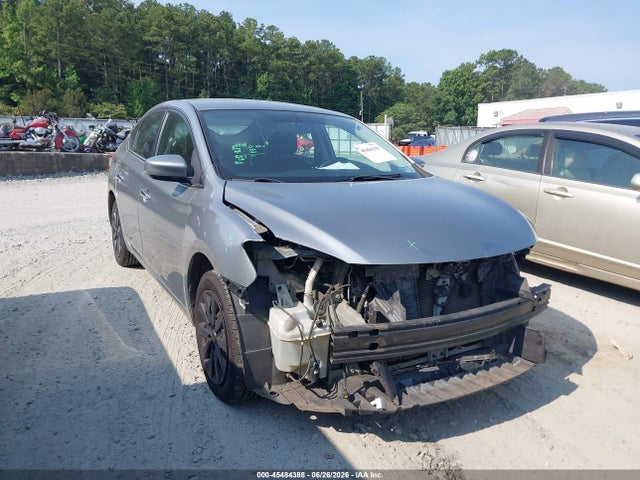 2013 Nissan Sentra S მანქანა იყიდება აუქციონზე, vin: 3N1AB7AP6DL753398, აუქციონის ნომერი: 45484388