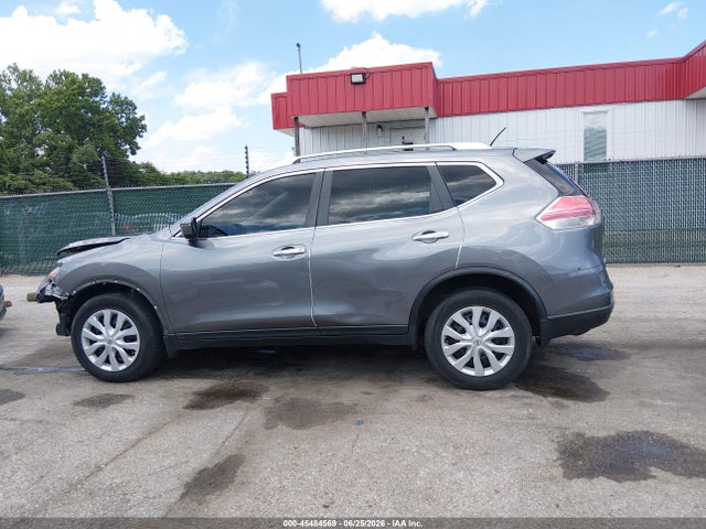 2016 Nissan Rogue S მანქანა იყიდება აუქციონზე, vin: KNMAT2MV2GP597375, აუქციონის ნომერი: 45484569
