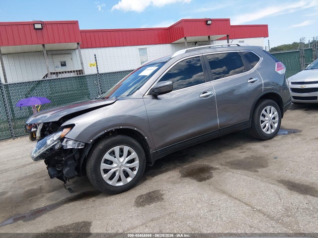 2016 Nissan Rogue S მანქანა იყიდება აუქციონზე, vin: KNMAT2MV2GP597375, აუქციონის ნომერი: 45484569