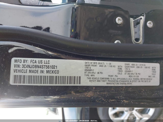 Jeep Compass Latitude 4x4 2025 3C4NJDBN4ST561021 Image 9
