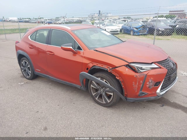 45484588 :رقم المزاد ، JTHU9JBH5K2017477 vin ، 2019 Lexus Ux 250h مزاد بيع