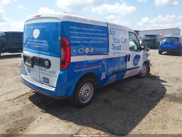 2022 Ram Promaster City Cargo Van მანქანა იყიდება აუქციონზე, vin: ZFBHRFAB3N6W21932, აუქციონის ნომერი: 45484836