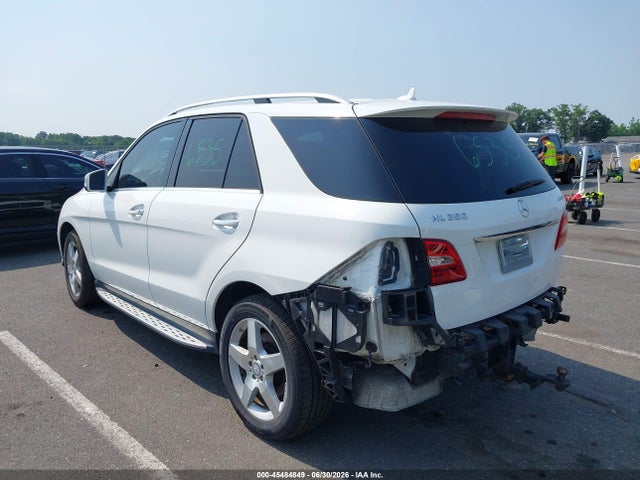 2015 Mercedes-benz Ml 350 4matic მანქანა იყიდება აუქციონზე, vin: 4JGDA5HB9FA499803, აუქციონის ნომერი: 45484849