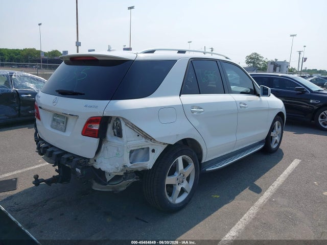 2015 Mercedes-benz Ml 350 4matic მანქანა იყიდება აუქციონზე, vin: 4JGDA5HB9FA499803, აუქციონის ნომერი: 45484849