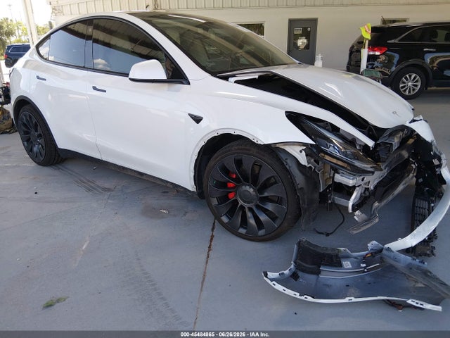 Продажа на аукционе авто 2022 Tesla Model Y Performance Dual Motor All-wheel Drive, vin: 7SAYGDEF6NF379777, номер лота: 45484865
