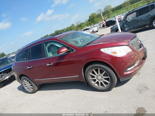 45485044 :رقم المزاد ، 5GAKVBKDXGJ315951 vin ، 2016 Buick Enclave Leather مزاد بيع