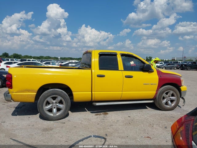 2007 Dodge Ram 1500 Slt მანქანა იყიდება აუქციონზე, vin: 1D7HA18287S245998, აუქციონის ნომერი: 45485091