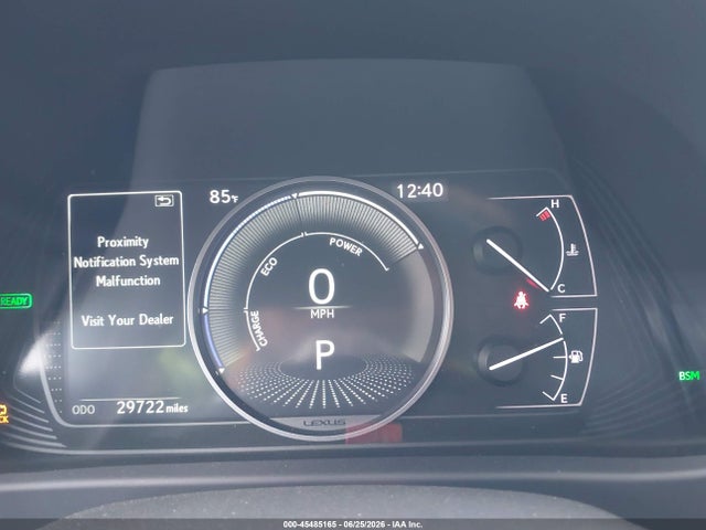 45485165 :رقم المزاد ، JTHP9JBH4M2037459 vin ، 2021 Lexus Ux 250h مزاد بيع