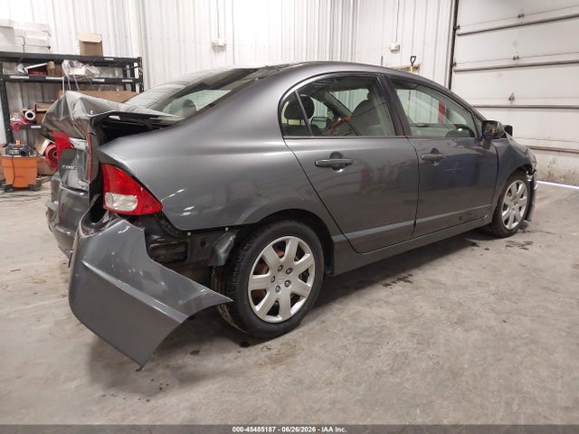 45485187 :رقم المزاد ، 2HGFA16529H520842 vin ، 2009 Honda Civic Lx مزاد بيع