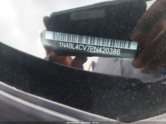 1N4BL4CV7PN420386 Nissan Altima Sr Fwd