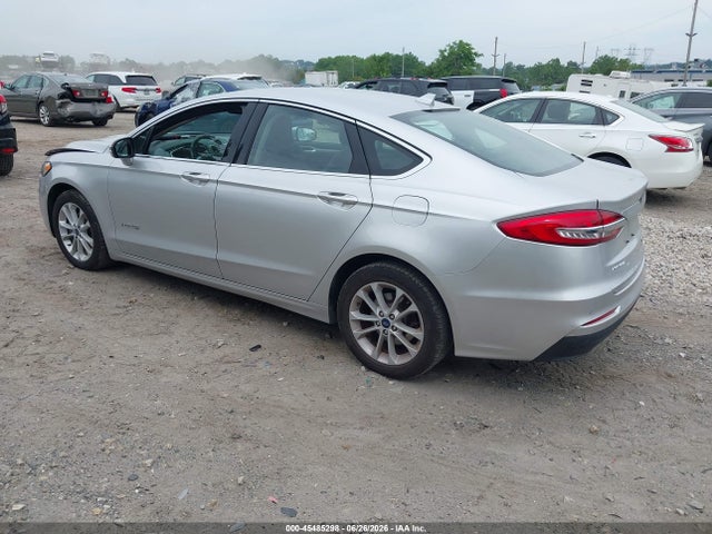 Ford Fusion Hybrid Sel 2019 3FA6P0MU2KR255230 Image 3