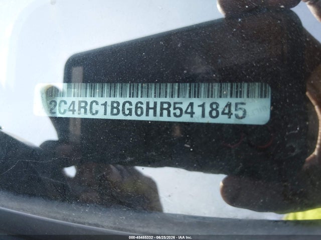 Aukcja sprzedaży 2017 Chrysler Pacifica Touring-l, vin: 2C4RC1BG6HR541845, numer aukcji: 45485332