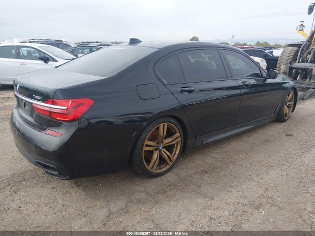 45485387 :رقم المزاد ، WBA7F0C32HGM21544 vin ، 2017 Bmw 750i مزاد بيع