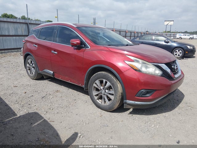 Aukcja sprzedaży 2015 Nissan Murano Sl, vin: 5N1AZ2MG1FN212748, numer aukcji: 45485402