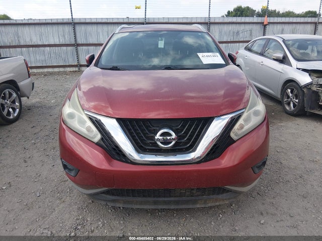 Aukcja sprzedaży 2015 Nissan Murano Sl, vin: 5N1AZ2MG1FN212748, numer aukcji: 45485402