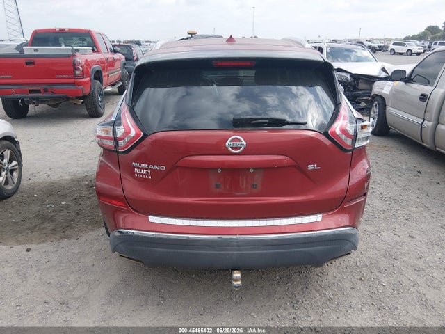 Auction sale of the 2015 Nissan Murano Sl, vin: 5N1AZ2MG1FN212748, lot number: 45485402