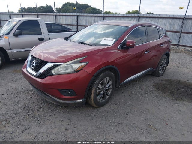 Auction sale of the 2015 Nissan Murano Sl, vin: 5N1AZ2MG1FN212748, lot number: 45485402