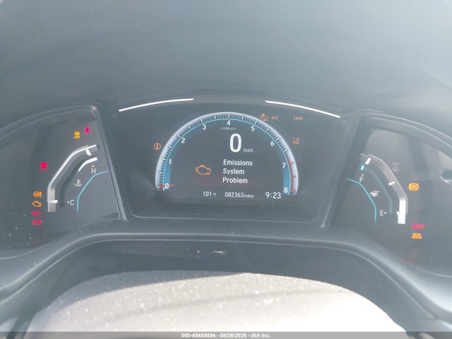 2019 Honda Civic Lx მანქანა იყიდება აუქციონზე, vin: 2HGFC4B66KH301141, აუქციონის ნომერი: 45485494