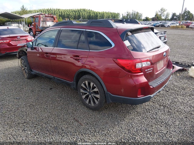 Продажа на аукционе авто 2015 Subaru Outback 2.5i Limited, vin: 4S4BSANC3F3285971, номер лота: 45485517
