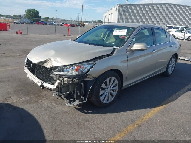 Honda Accord Ex-l V-6 2014 1HGCR3F81EA040351 Image 2