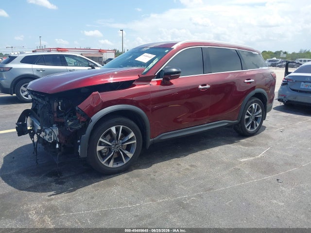 2023 Infiniti Qx60 Luxe Awd მანქანა იყიდება აუქციონზე, vin: 5N1DL1FS9PC367569, აუქციონის ნომერი: 45485645