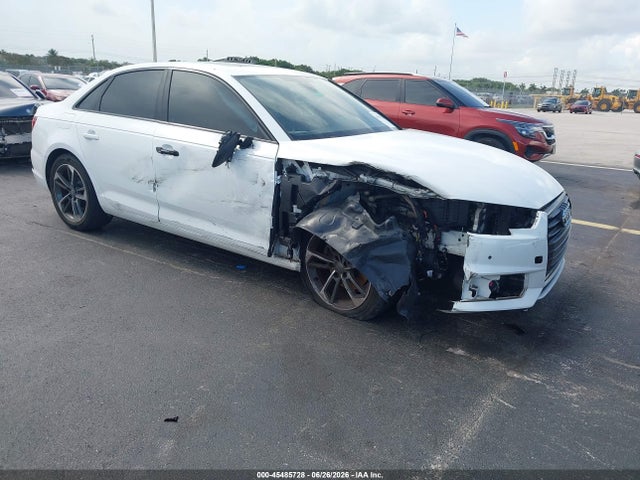 2019 Audi A4 40 Premium/40 Titanium Premium მანქანა იყიდება აუქციონზე, vin: WAUGMAF44KN021326, აუქციონის ნომერი: 45485728