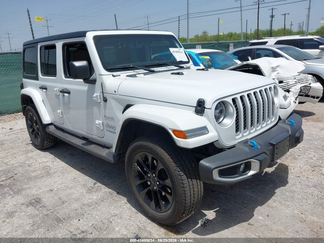 Aukcja sprzedaży 2022 Jeep Wrangler 4xe Unlimited Sahara 4x4, vin: 1C4JJXP68NW208734, numer aukcji: 45485834