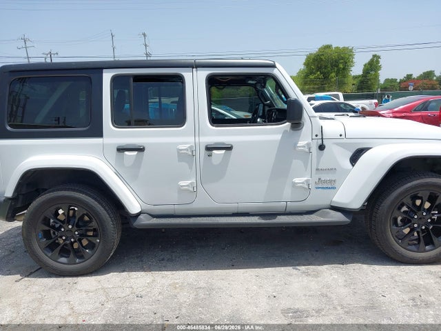 Aukcja sprzedaży 2022 Jeep Wrangler 4xe Unlimited Sahara 4x4, vin: 1C4JJXP68NW208734, numer aukcji: 45485834